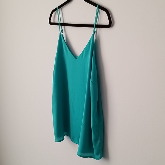 Suzy Shier Bright Turquoise Camisole - Picture 5 of 5